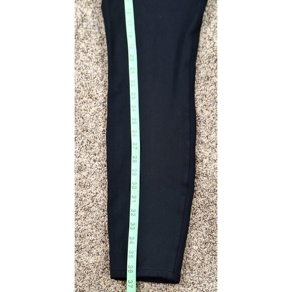 SPANKS ANKLE LEGGINGS JEGGINGS‎ Pull-On PANTS BLACK Size Large - Picture 6 of 7